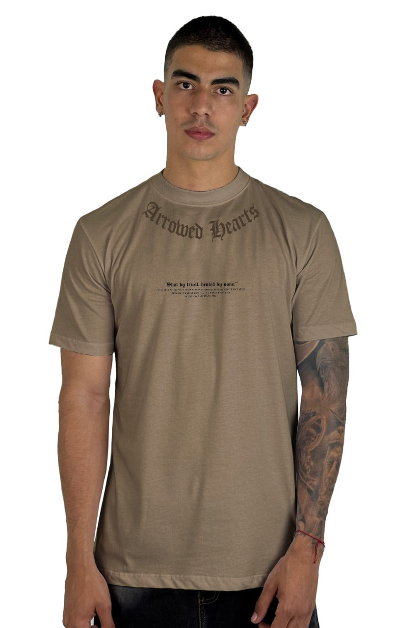 Camiseta Cafe Arromed Hearts Alto Gramaje