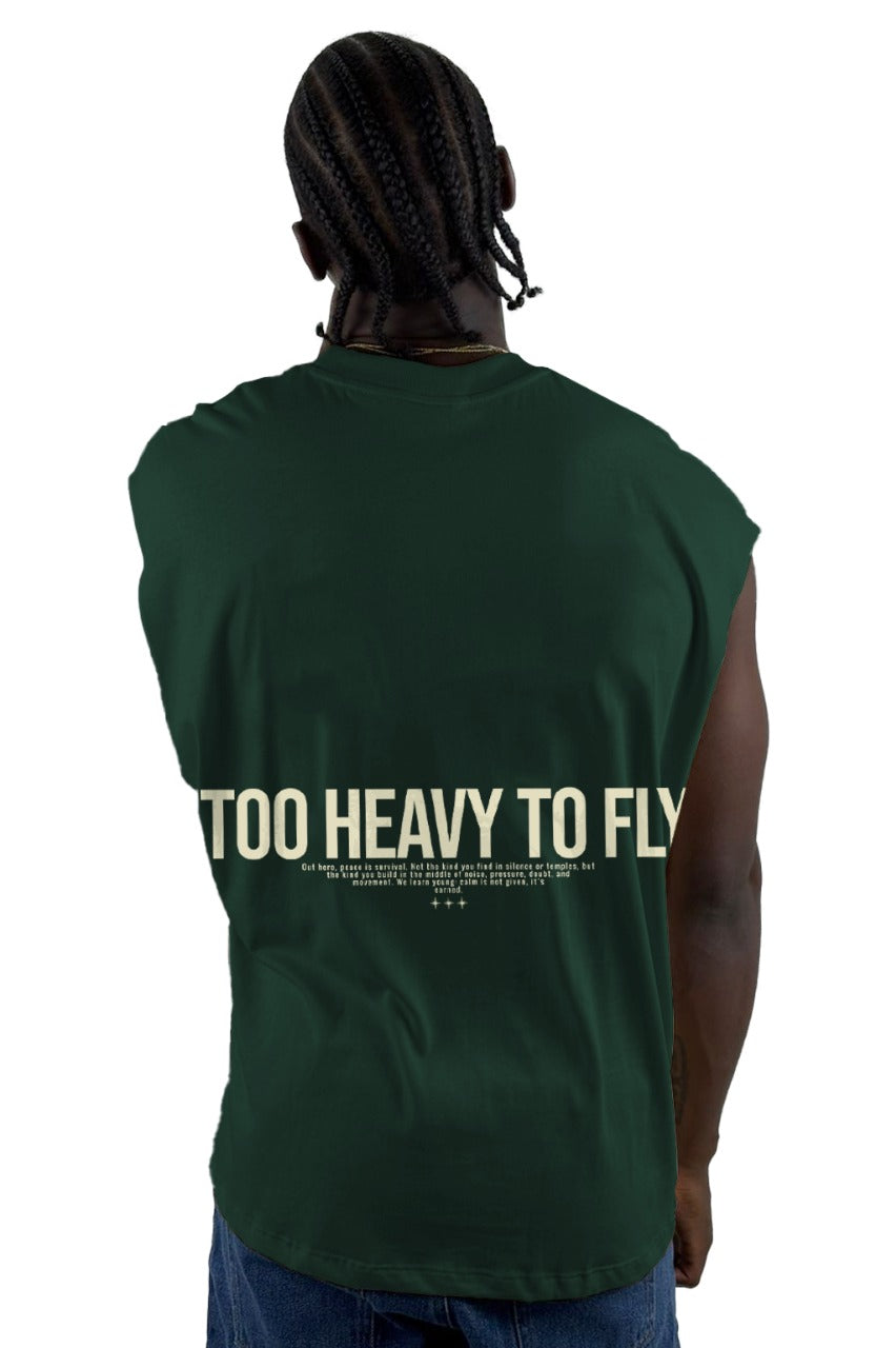 Camisilla Verde Chaos In Peace Alto Gramaje