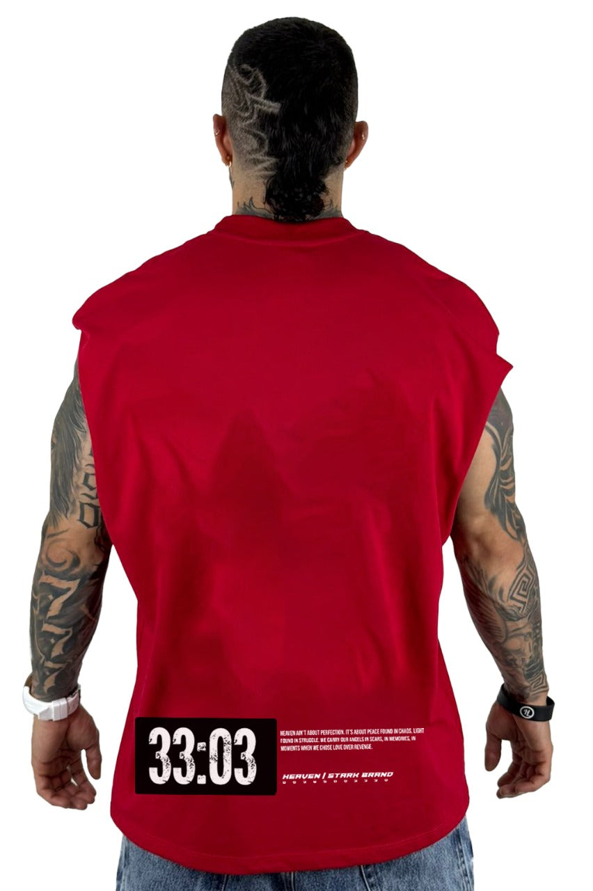 Camisilla Roja Heaven 33:03 Alto Gramaje