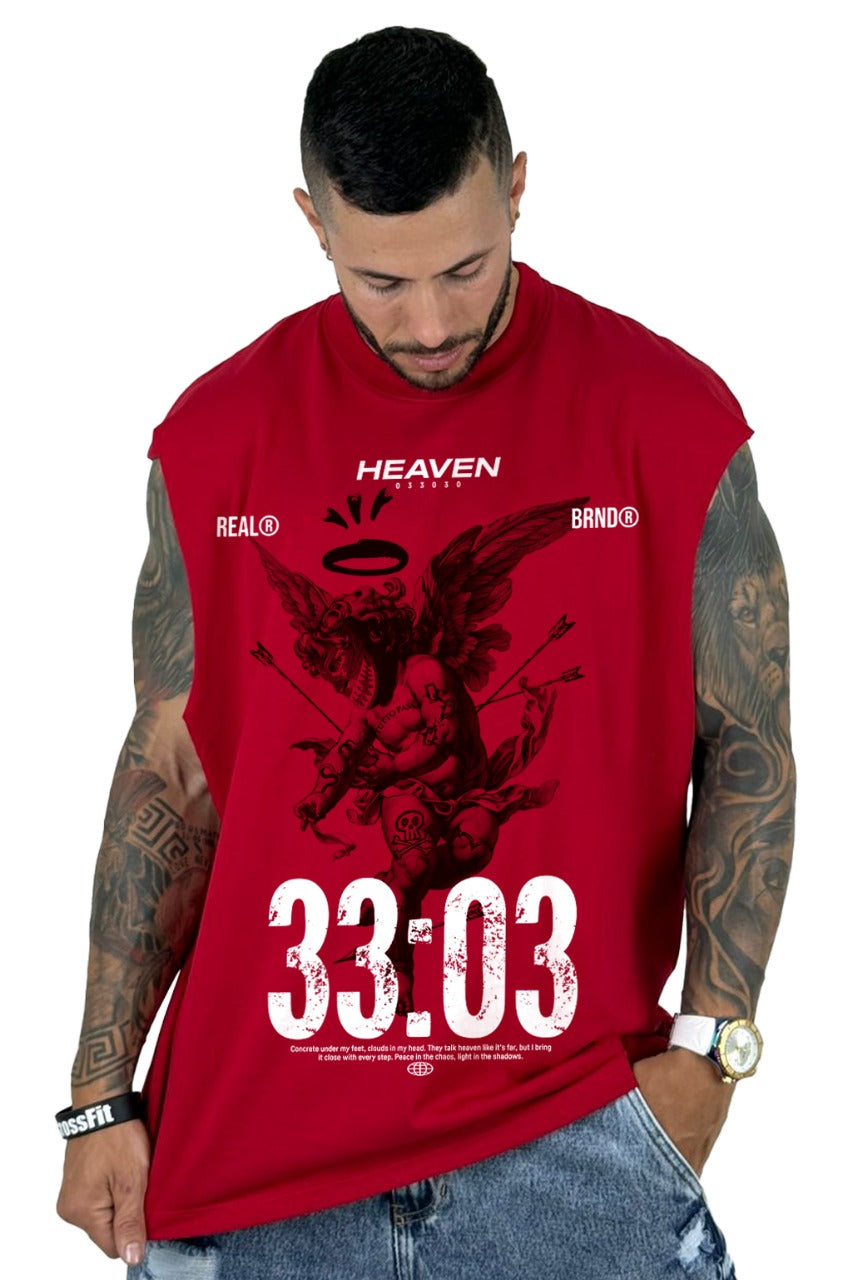 Camisilla Roja Heaven 33:03 Alto Gramaje