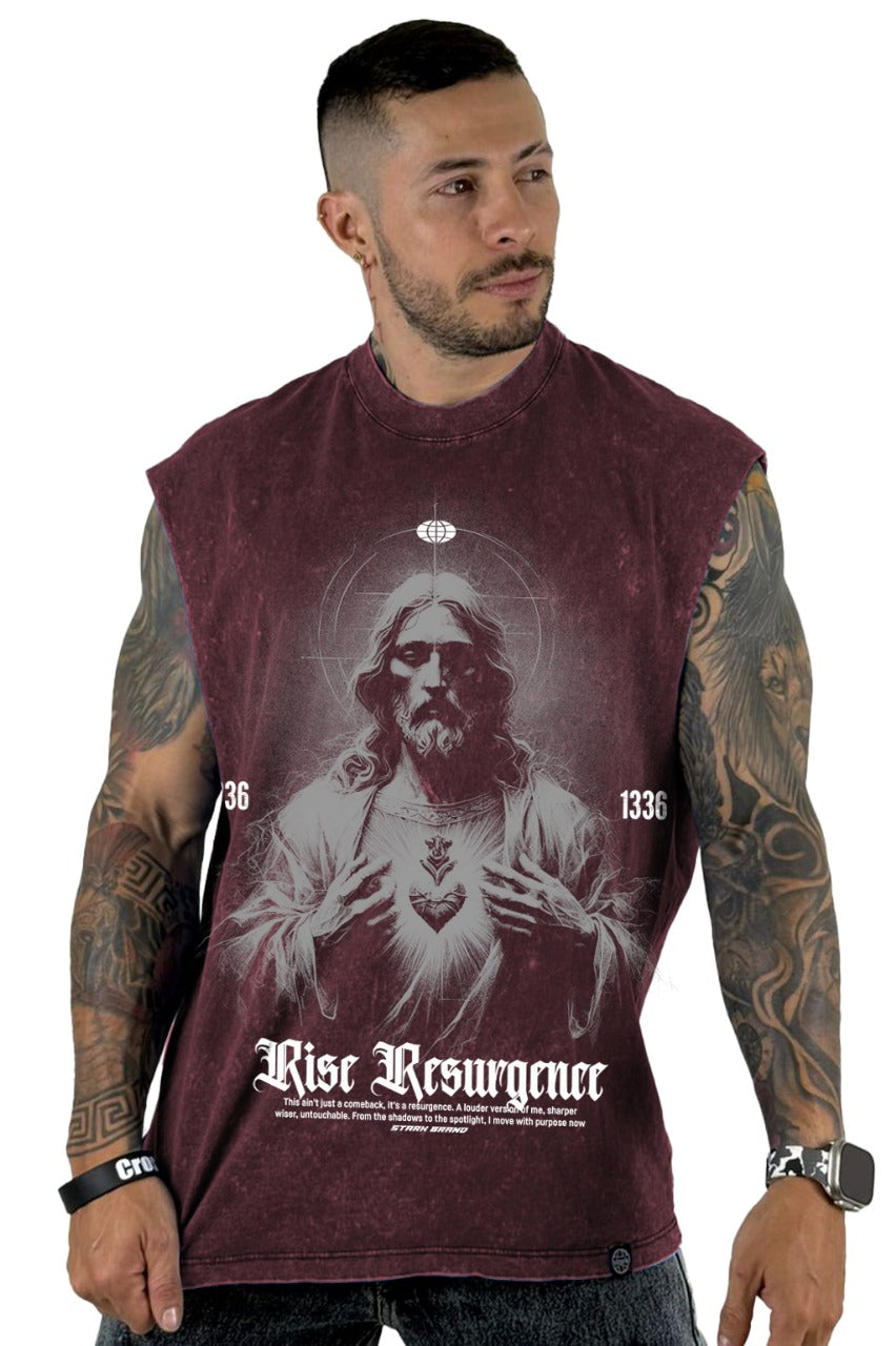 Camisilla Alto Gramaje Sky Rise Resurge