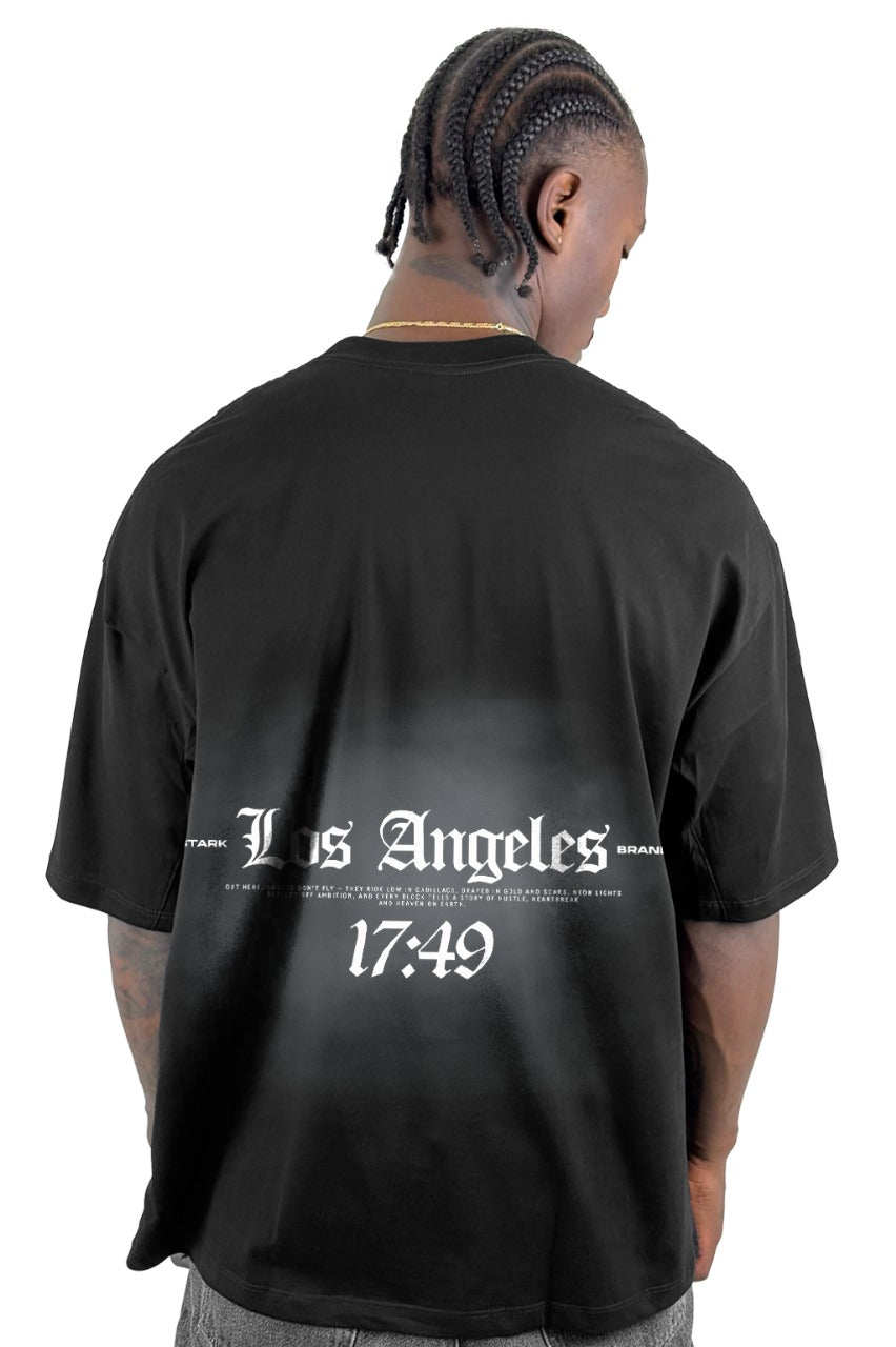 Oversize Negra Los Angeles 17:49 Alto Gramaje