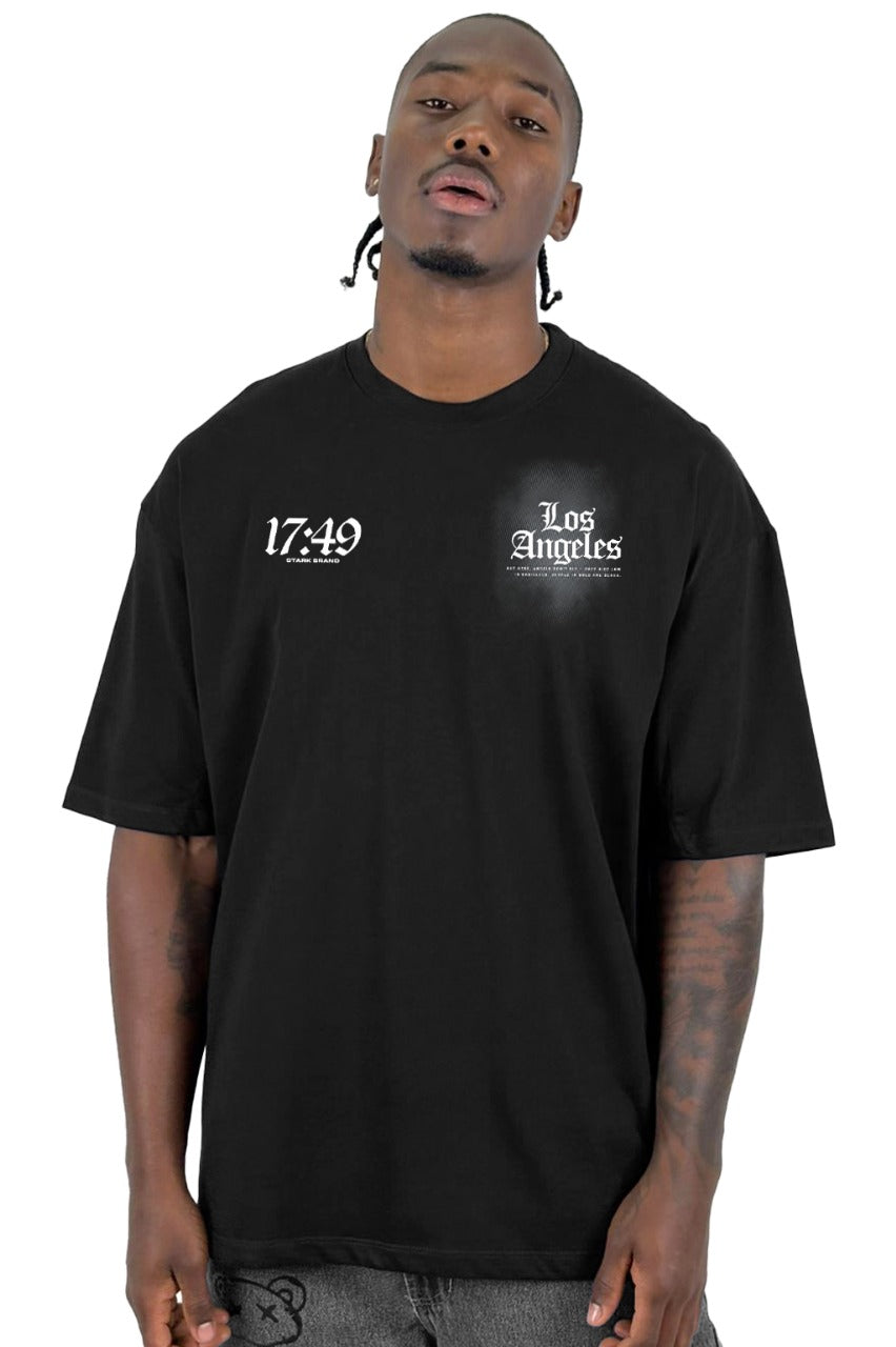 Oversize Negra Los Angeles 17:49 Alto Gramaje