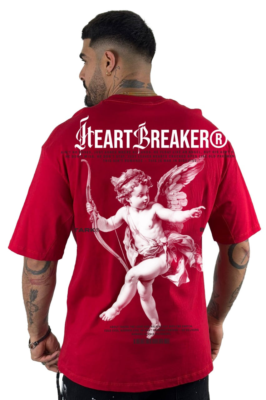 Oversize Roja Heart Breaker Alto Gramaje