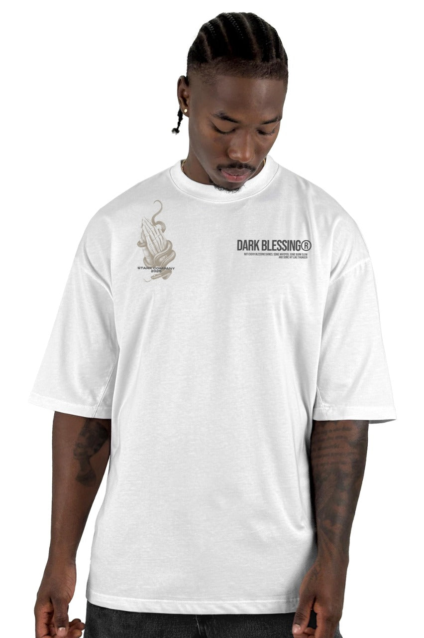 Oversize Blanca Dark Blessing Alto Gramaje