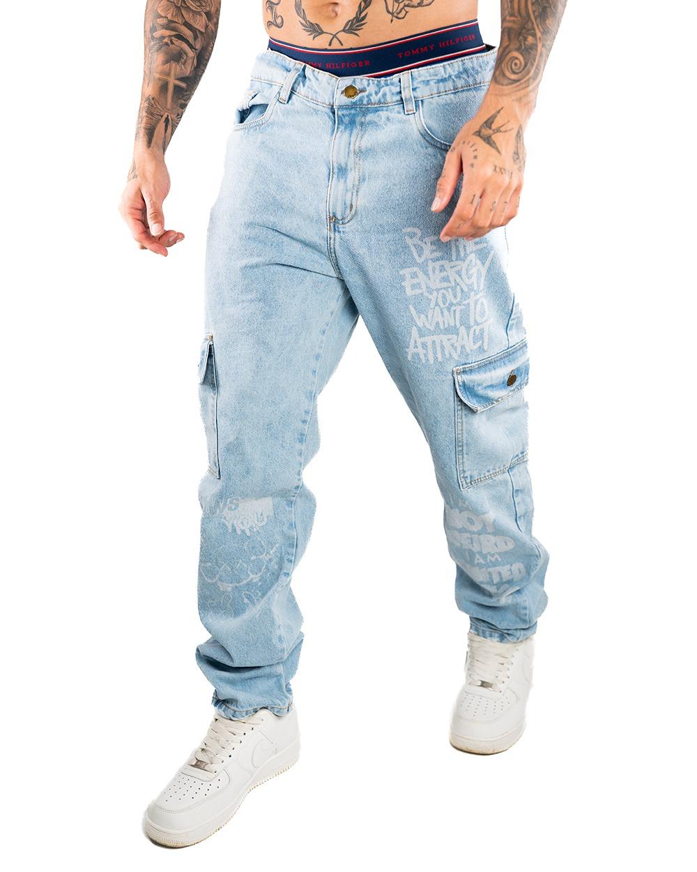 Jean Regular Azul Kaws You