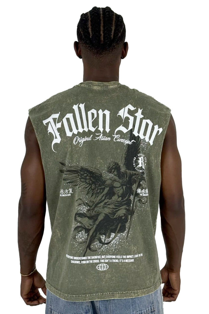 Camisilla Alto Gramaje sky Celestial