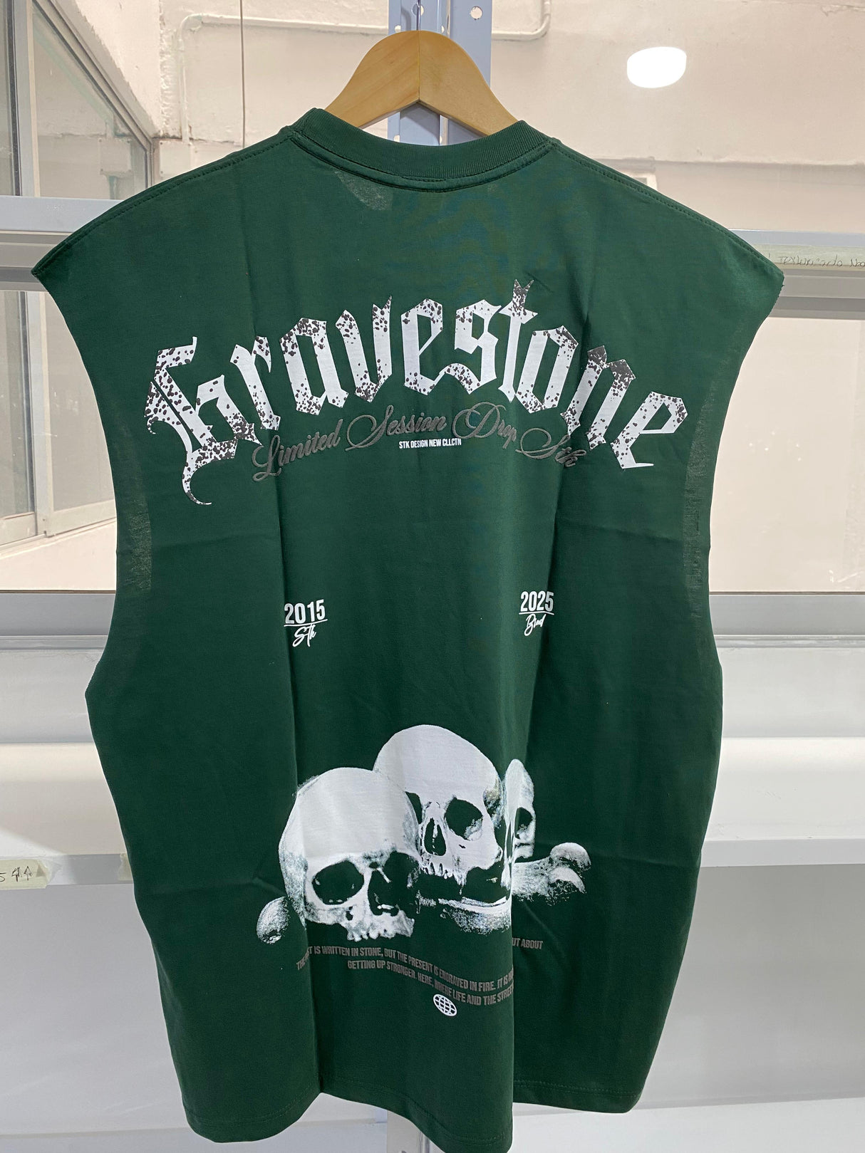 Camisilla Verde Gravestone Alto Gramaje