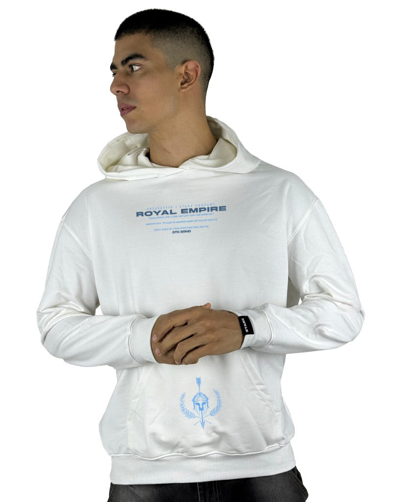 Buzo Capucha Blanco Royal Empire