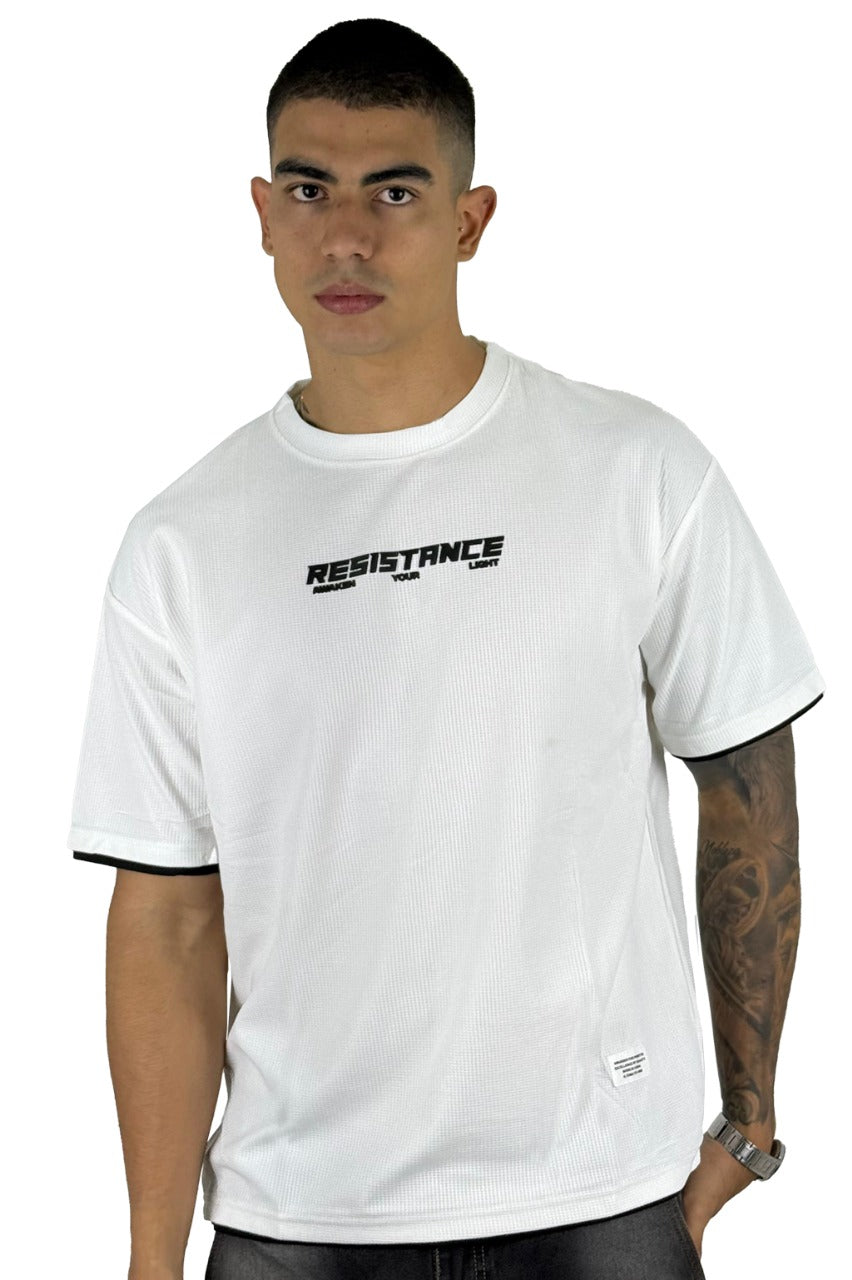 Over Blanca Resistance Texturizada