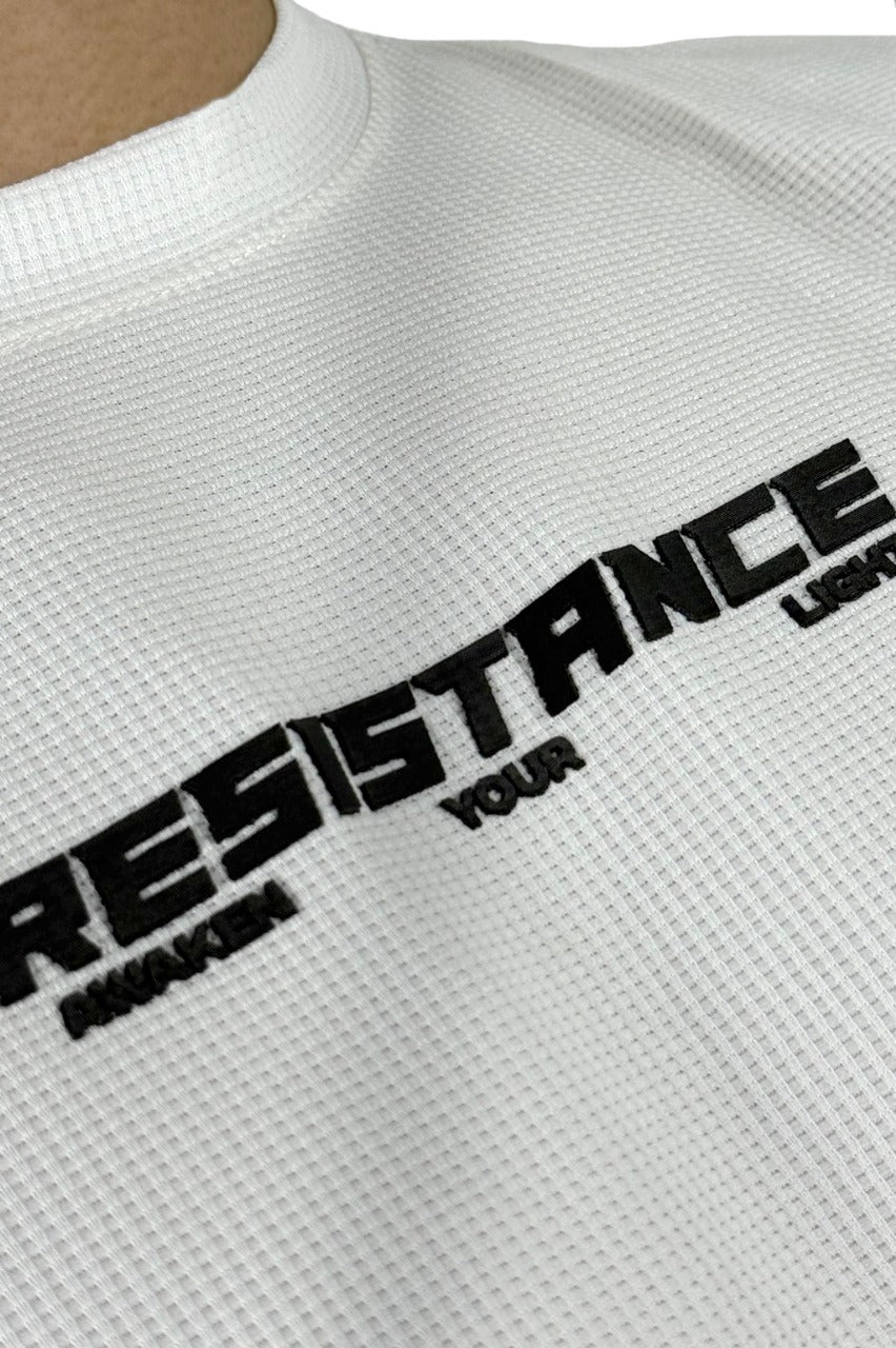 Over Blanca Resistance Texturizada