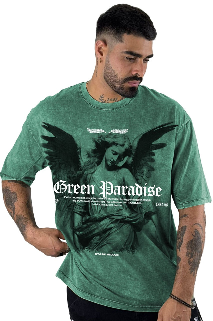 Oversize Sky Green Paradise