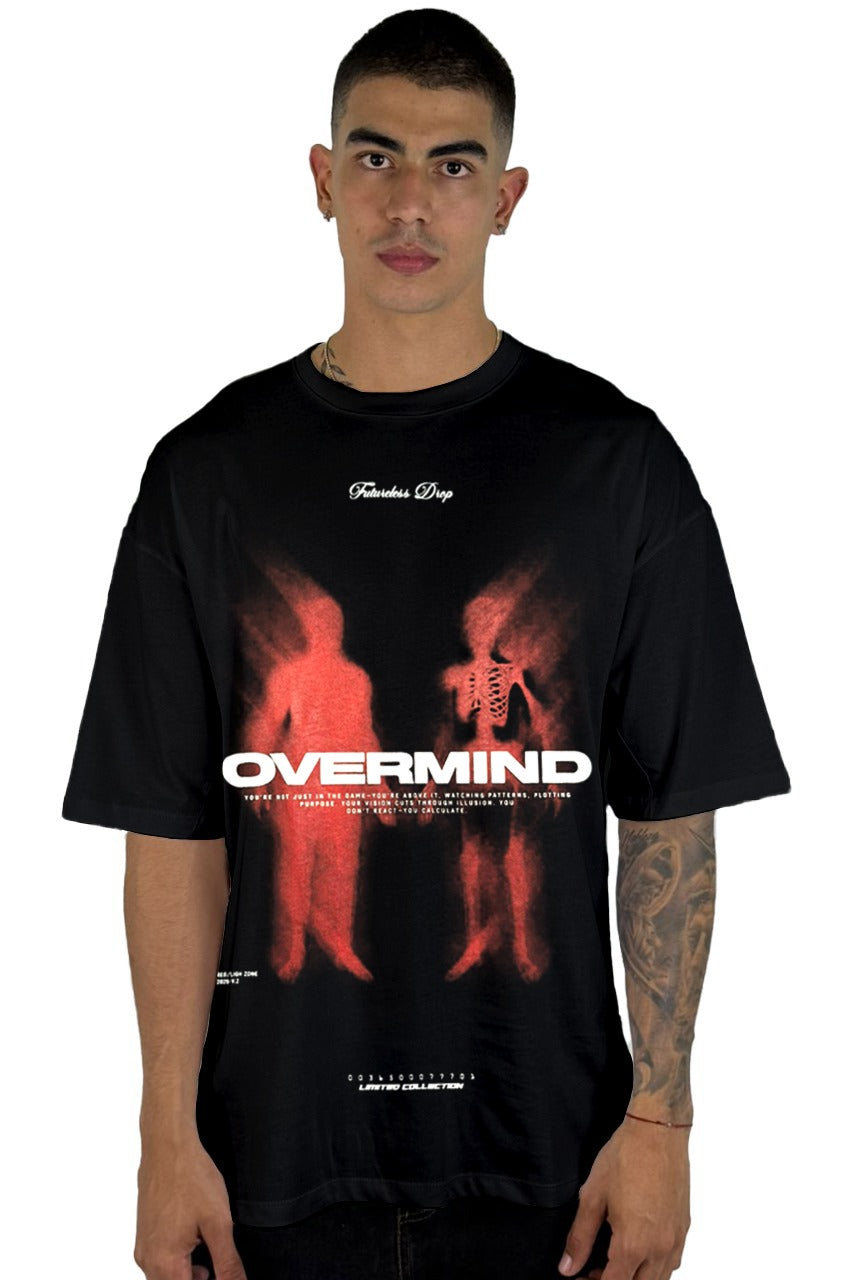 Oversize Negra Overmind Alto Gramaje