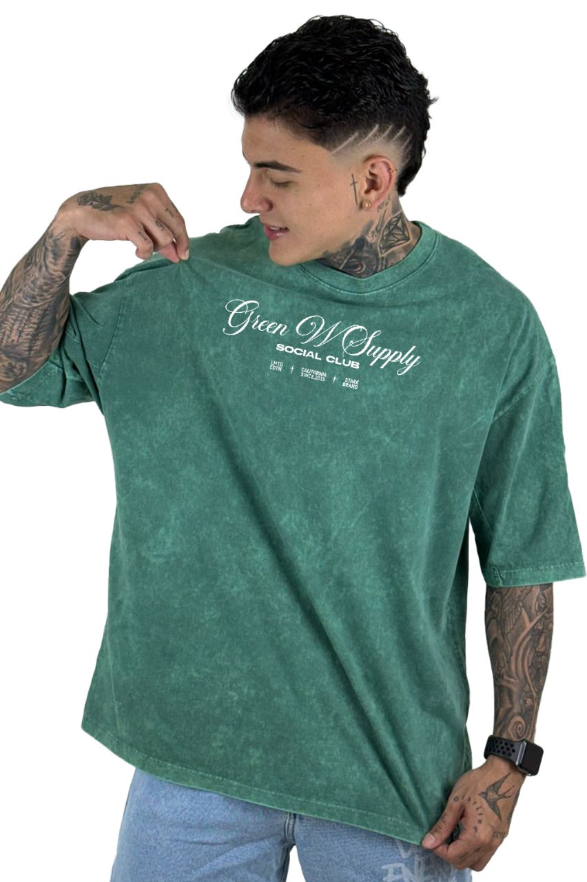 Oversize Verde Sky Green W Supply