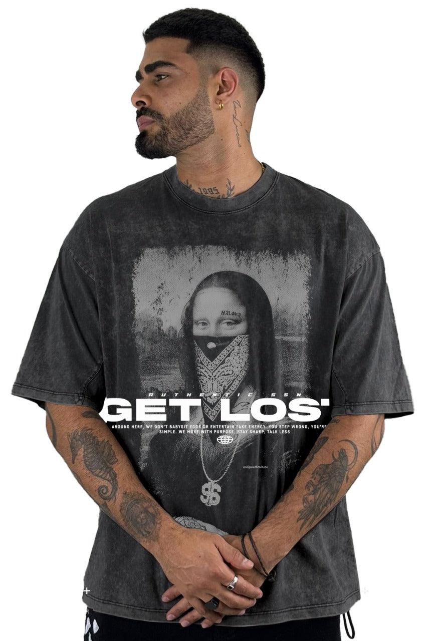 Oversize Negra Sky Get Lost