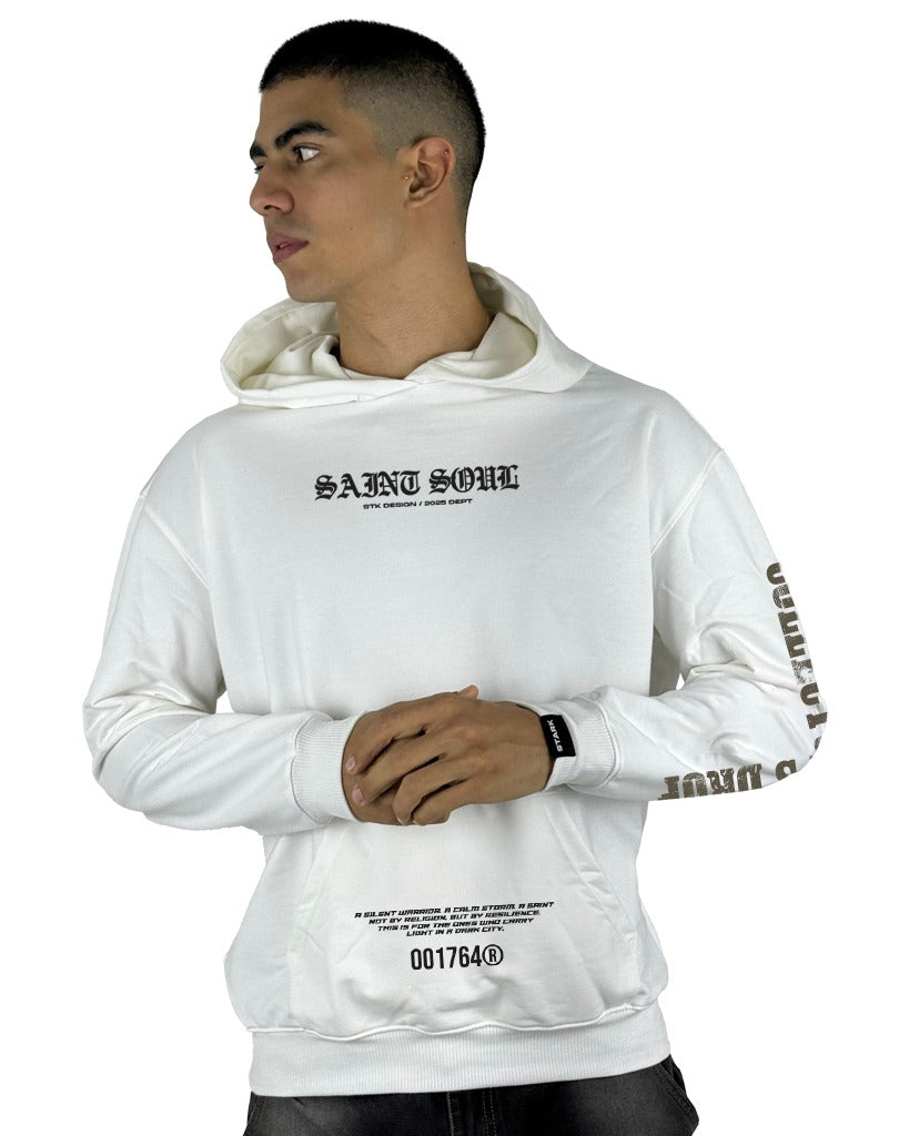 Buzo Capucha Blanco Saint Soul