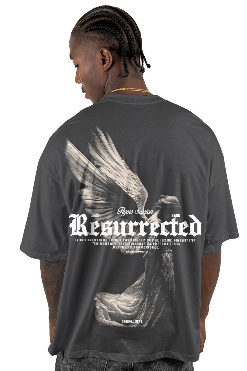 Oversize Gris Resurrected Alto Gramaje