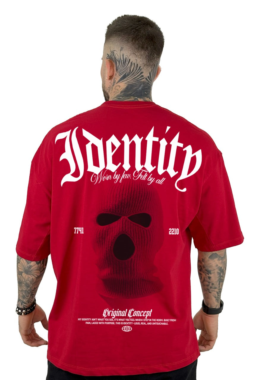 Oversize Roja Identity Alto Gramaje