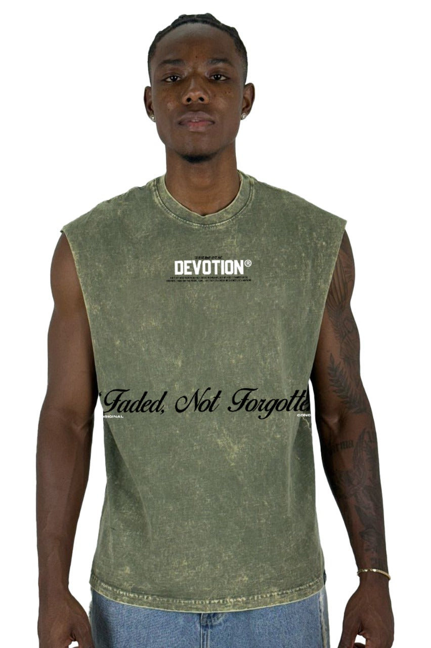 Camisilla Alto Gramaje Sky Verde Devotion