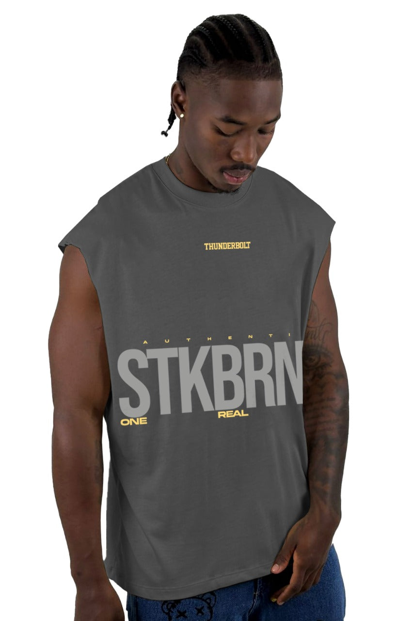 Camisilla Gris Thunderbolt Alto Gramaje