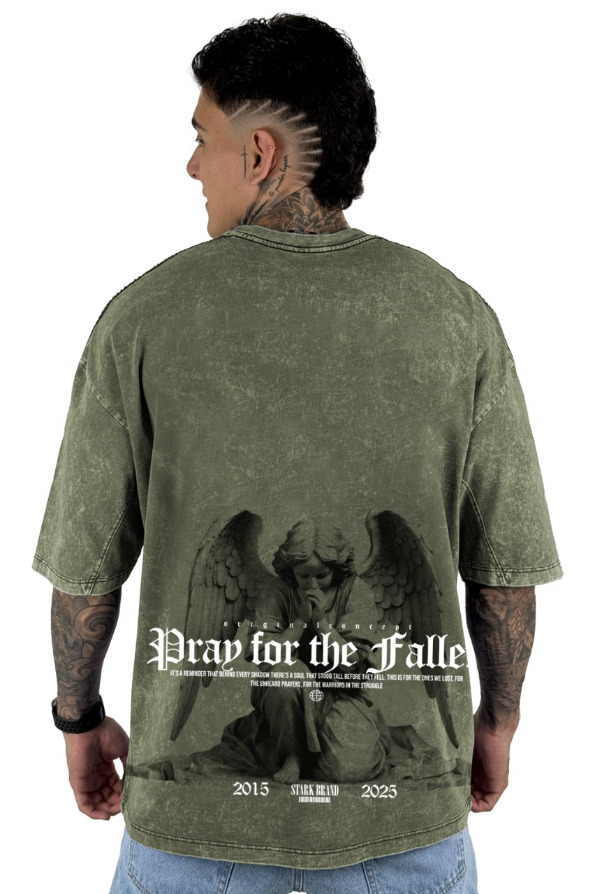 Oversize Verde Sky Pray For The Fallen