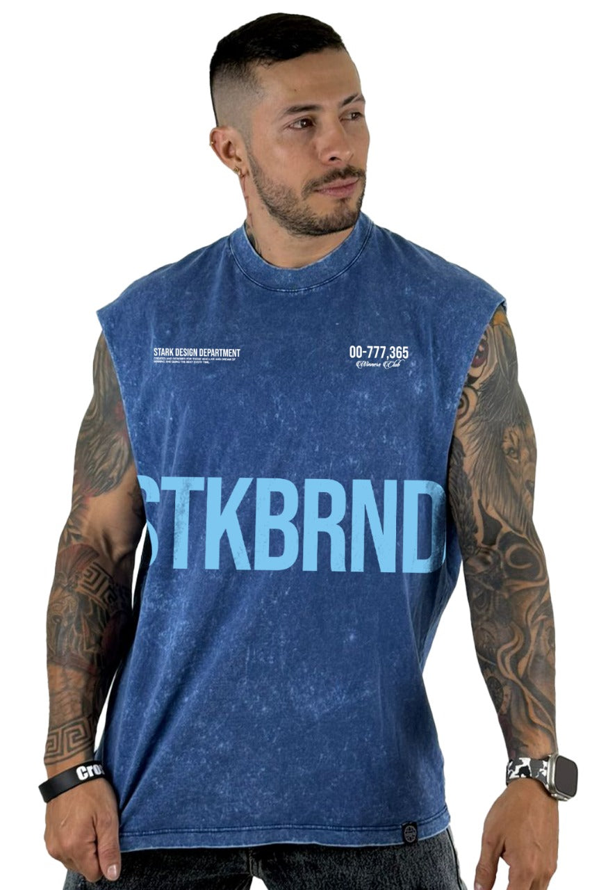 Camisilla Alto Gramaje Sky Azul STKBRND 00-777