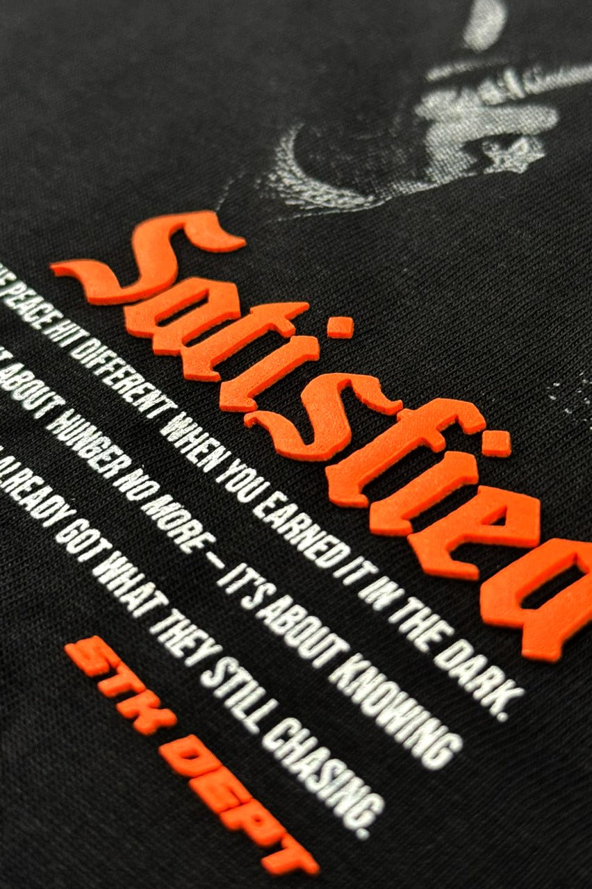 Oversize Negra Satisfied Alto Graamaje