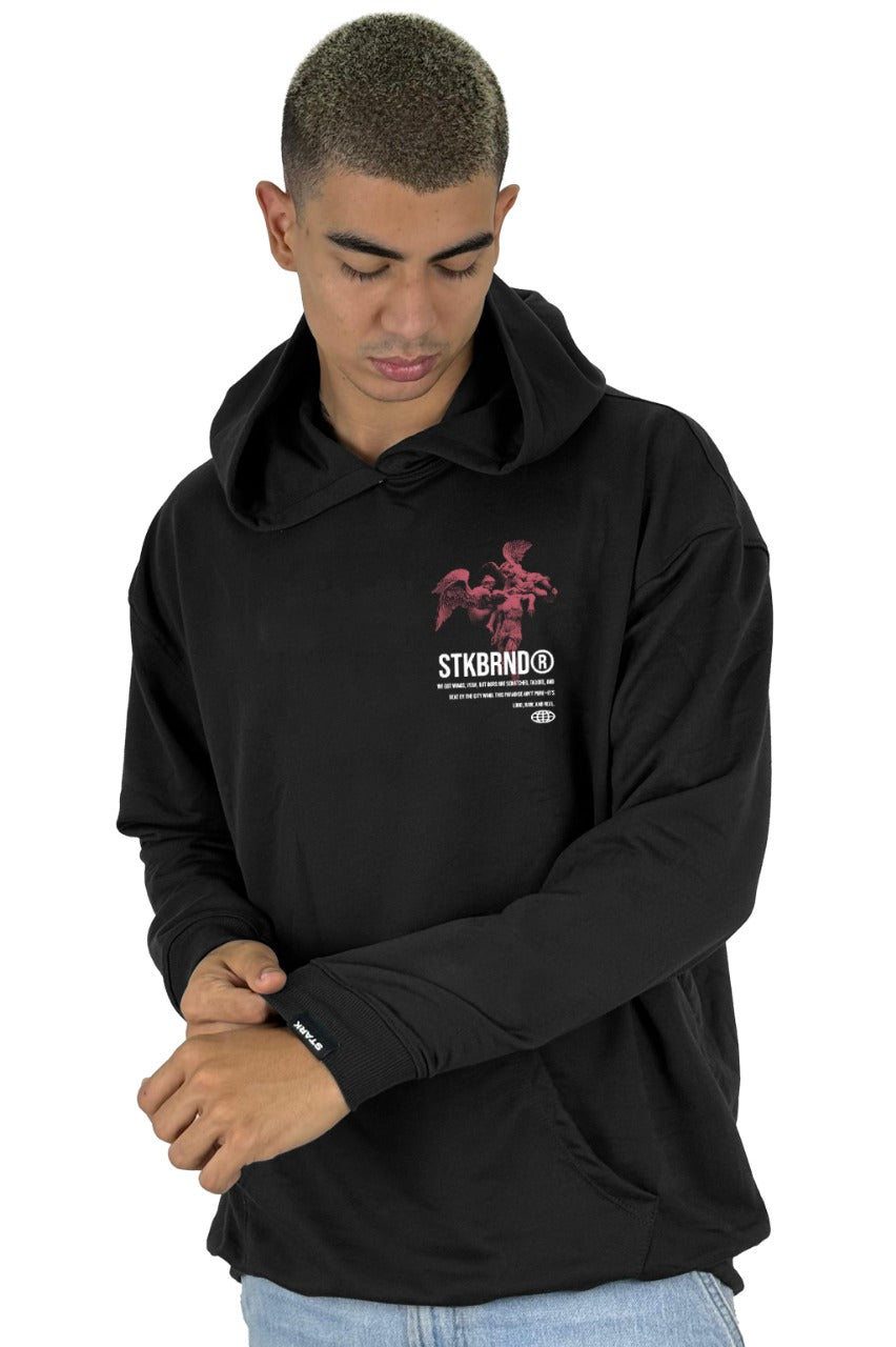 Buzo Capucha Negro DNRBKTS