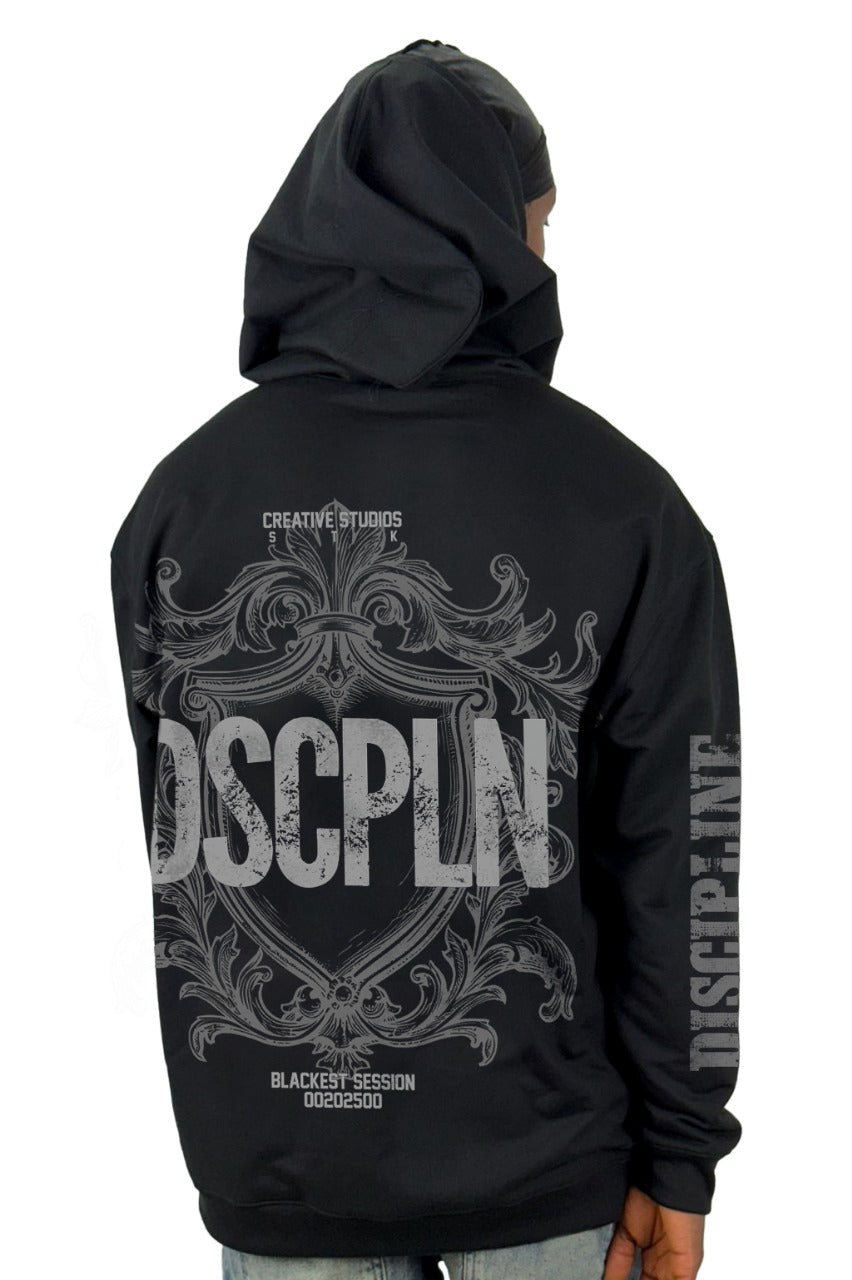Buzo Capucha Negro Discipline