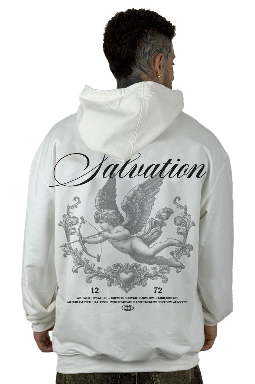 Buzo Capucha Blanco Salvation