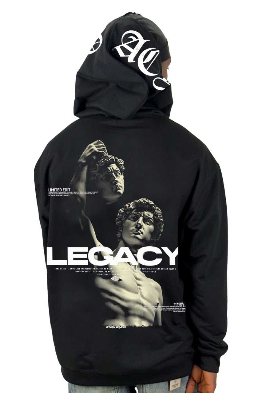 Buzo Capucha Negro Legacy