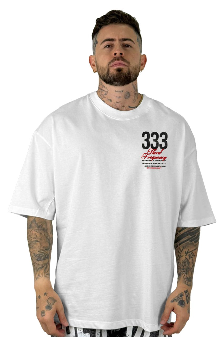 Oversize Blanca Third Frequency Alto Gramaje