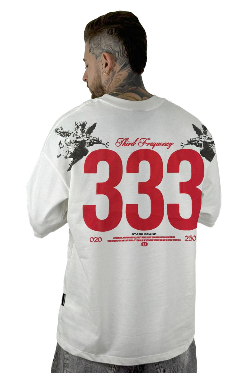 Oversize Blanca Third Frequency Alto Gramaje