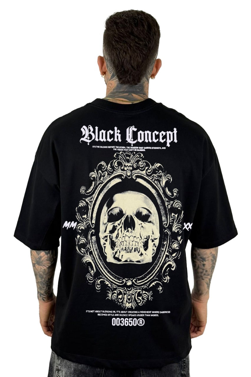 Oversize Negra Black Concept Alto Gramaje