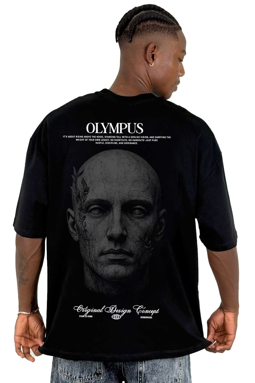 Oversize Negra Olympus Alto Gramaje