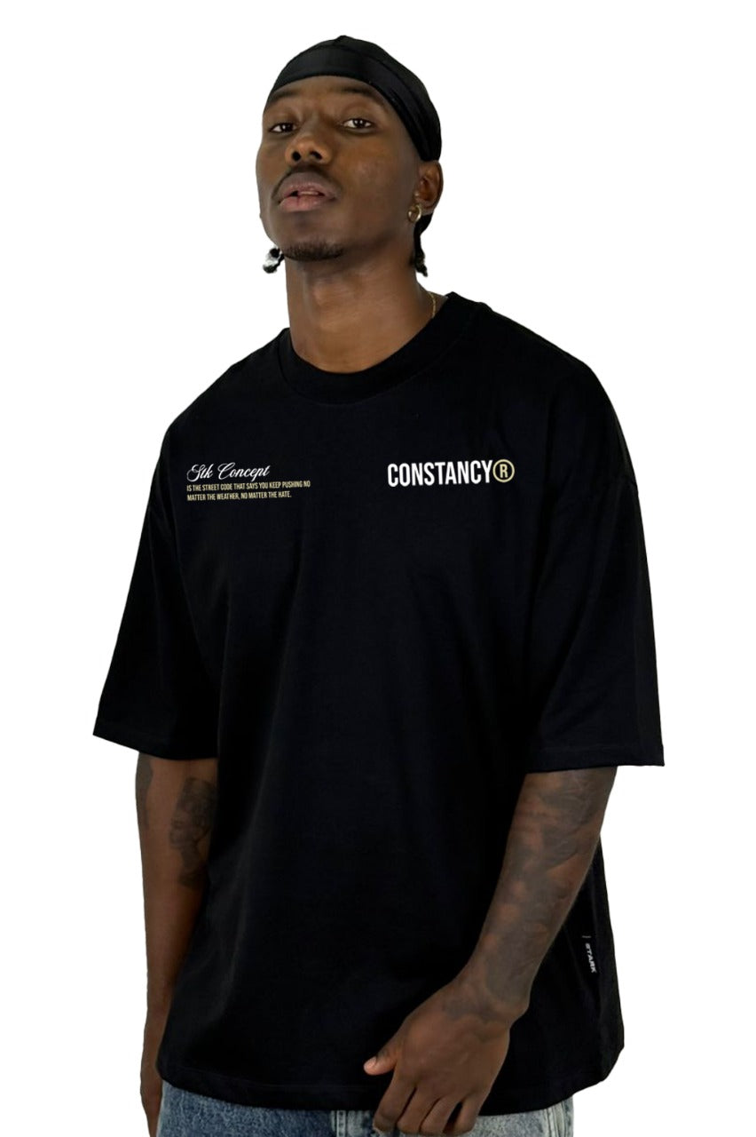 Oversize Negra Constancy Alto Gramaje