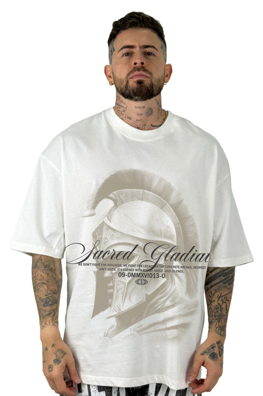 Oversize Blanca Sacred Gladiator Alto Gramaje