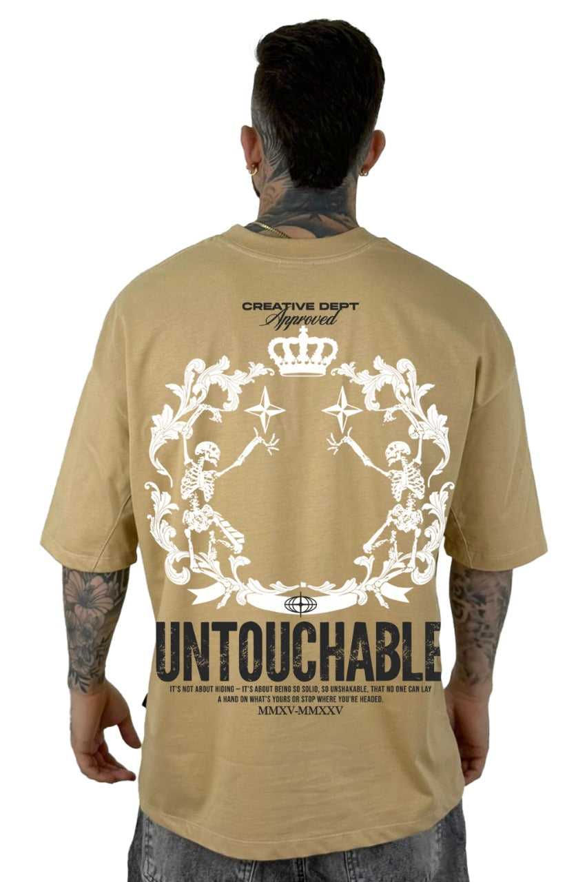 Oversize Beige Oscuro Untouchable Alto Gramaje