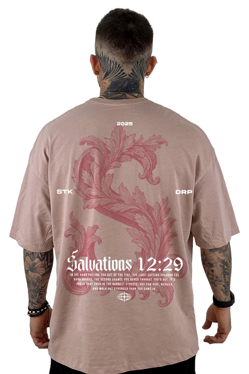 Oversize Rosado Salvations 12:29 Alto Gramaje