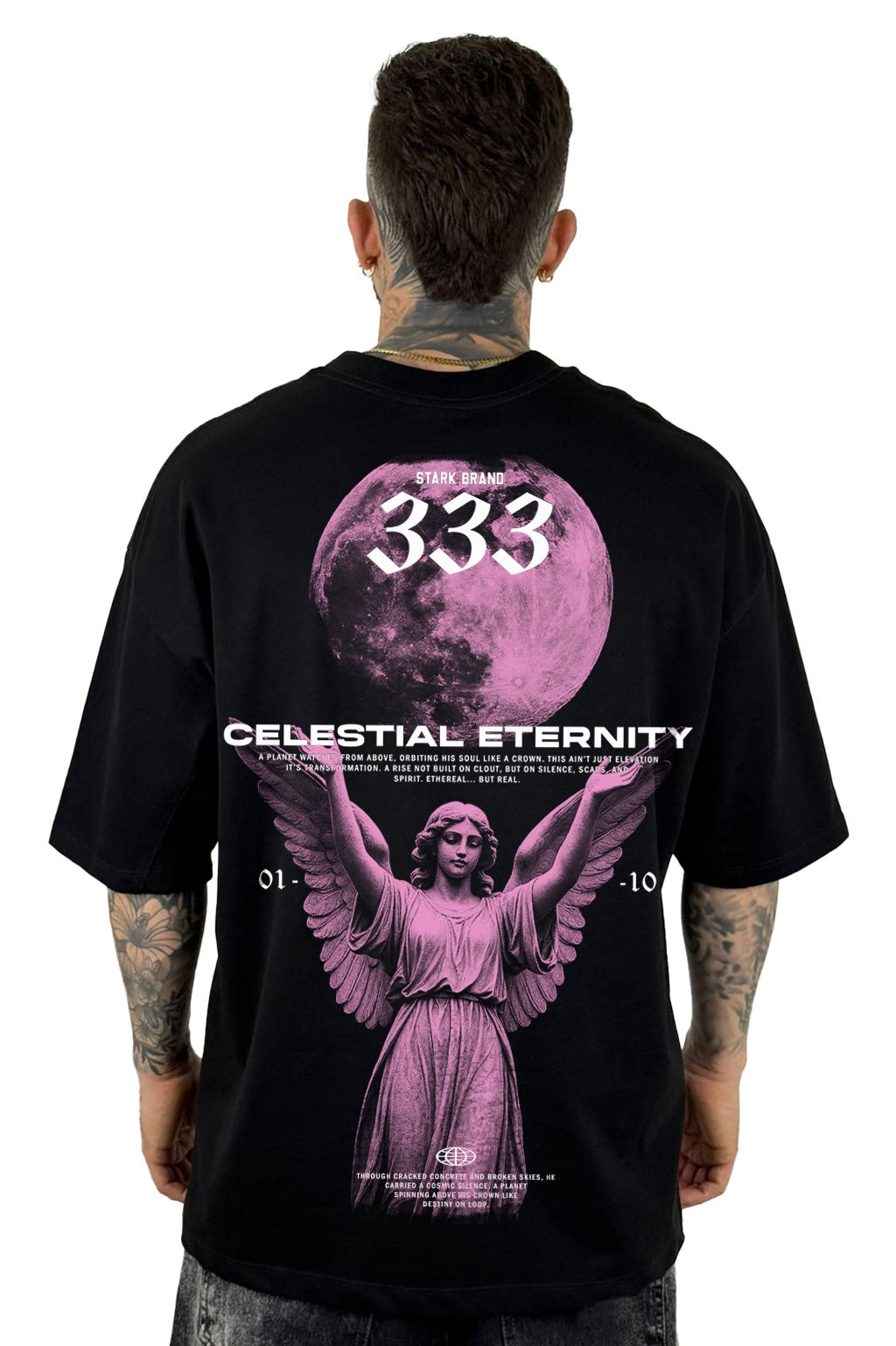 Oversize Negra Celestial Eternity 333 Alto Gramaje