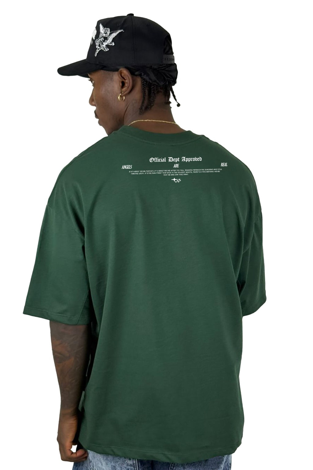 Oversize Verde Redemption Angeles Alto Gramaje