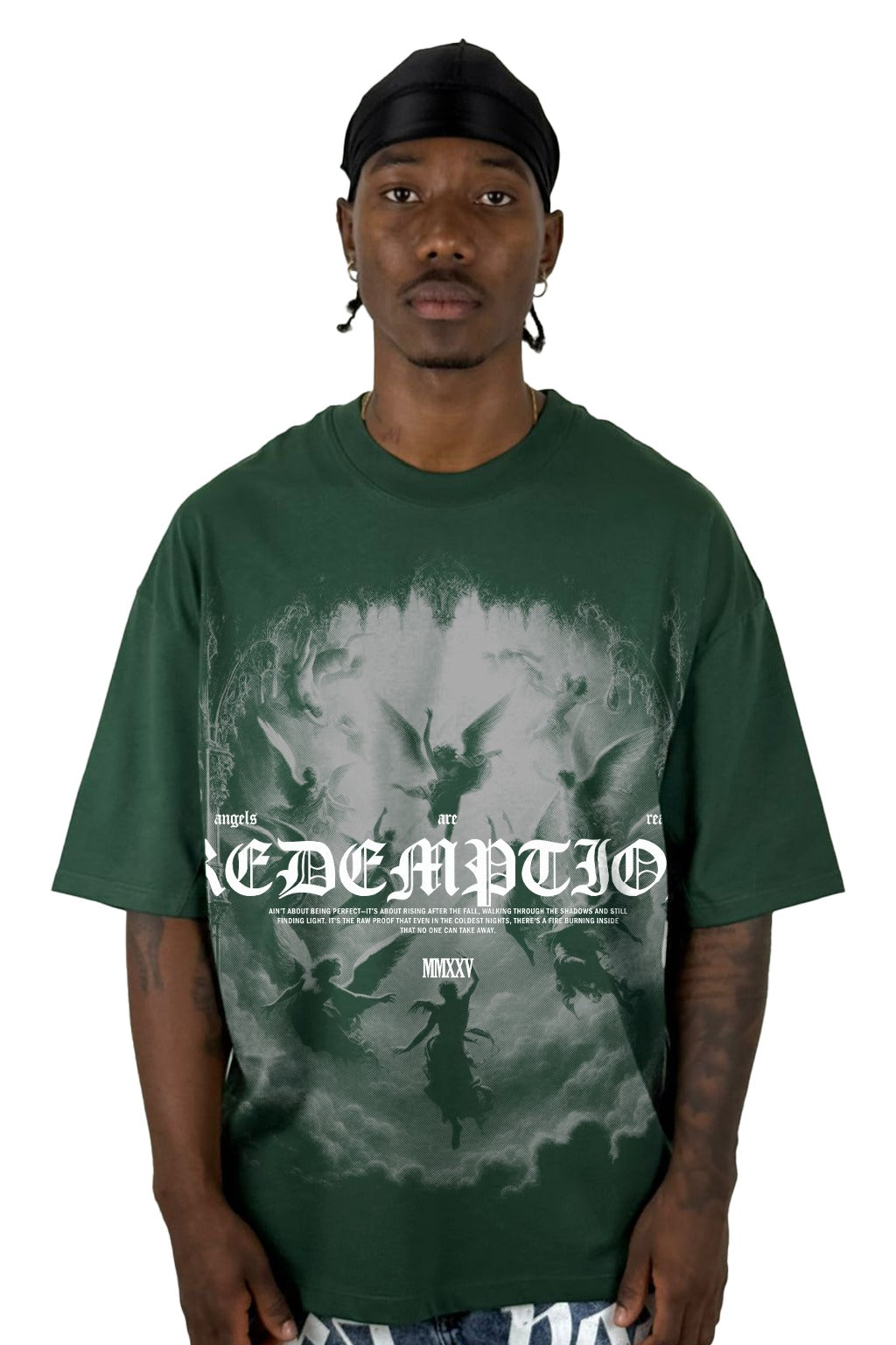 Oversize Verde Redemption Angeles Alto Gramaje