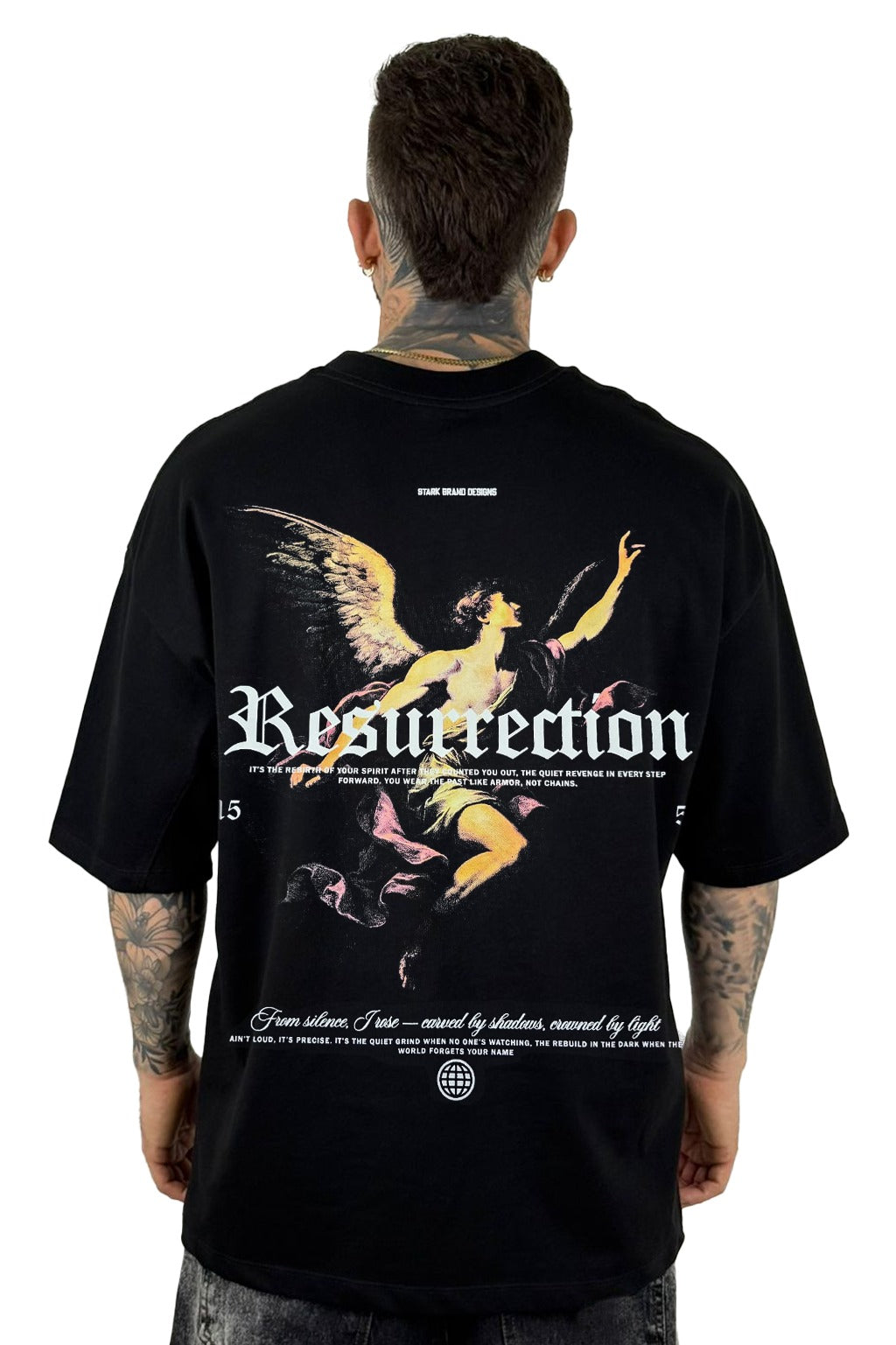 Oversize Negra Resurrection 015 Alto Gramaje