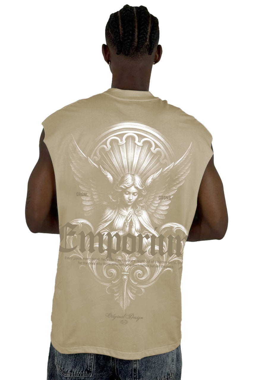 Camisilla Beige Emporium Alto Gramaje