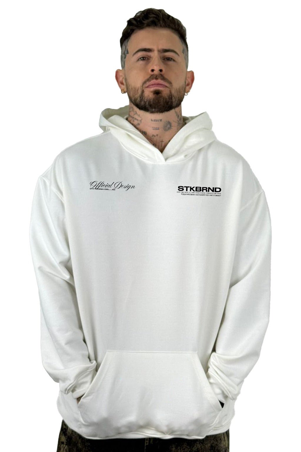 Buzo Capucha Blanco Official Design World