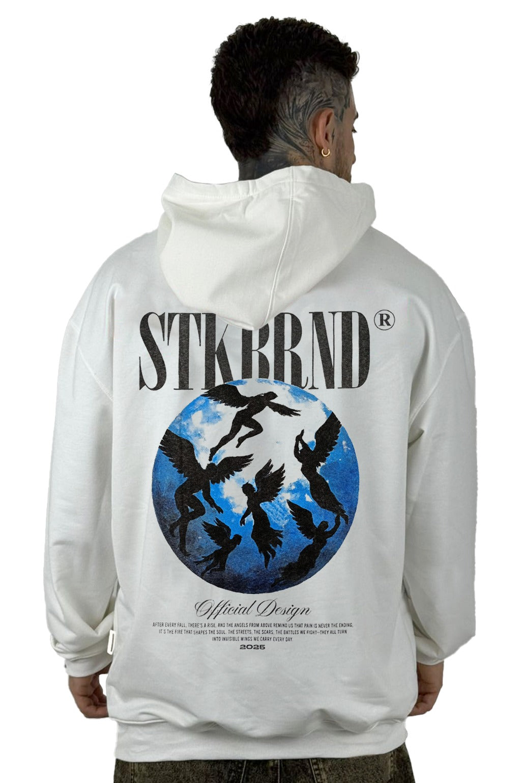 Buzo Capucha Blanco Official Design World