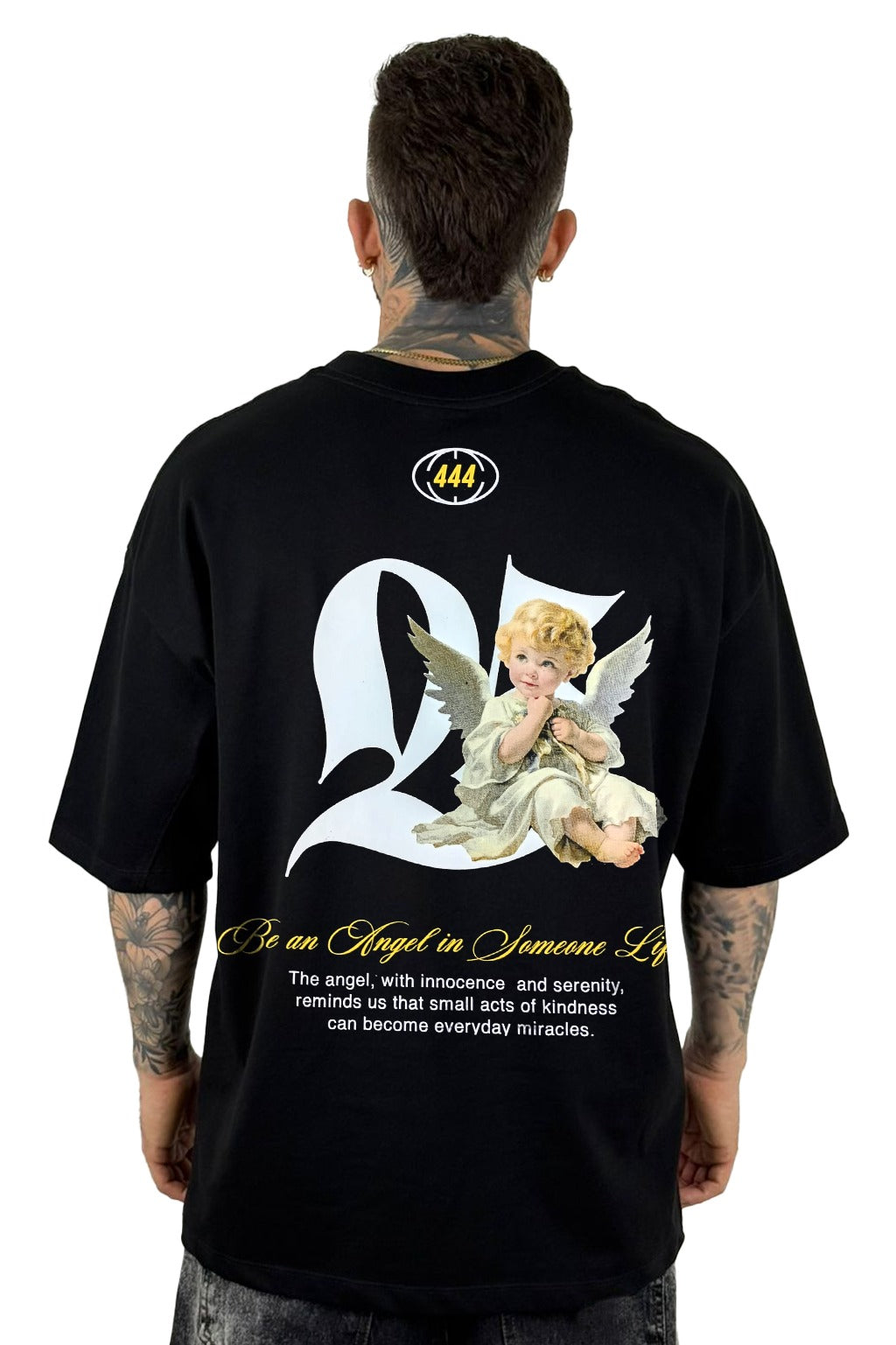 Oversize Negra Be An Angel In Someone Alto Gramaje