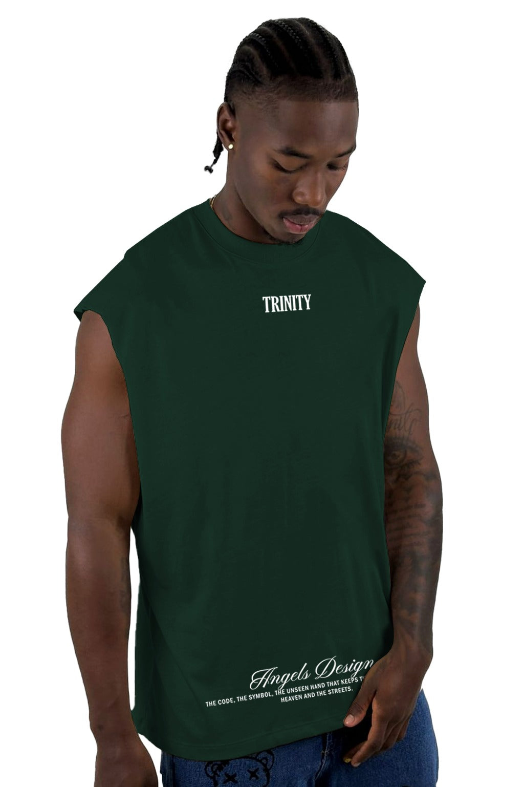 Camisilla Verde Trinity Angel Alto Gramaje