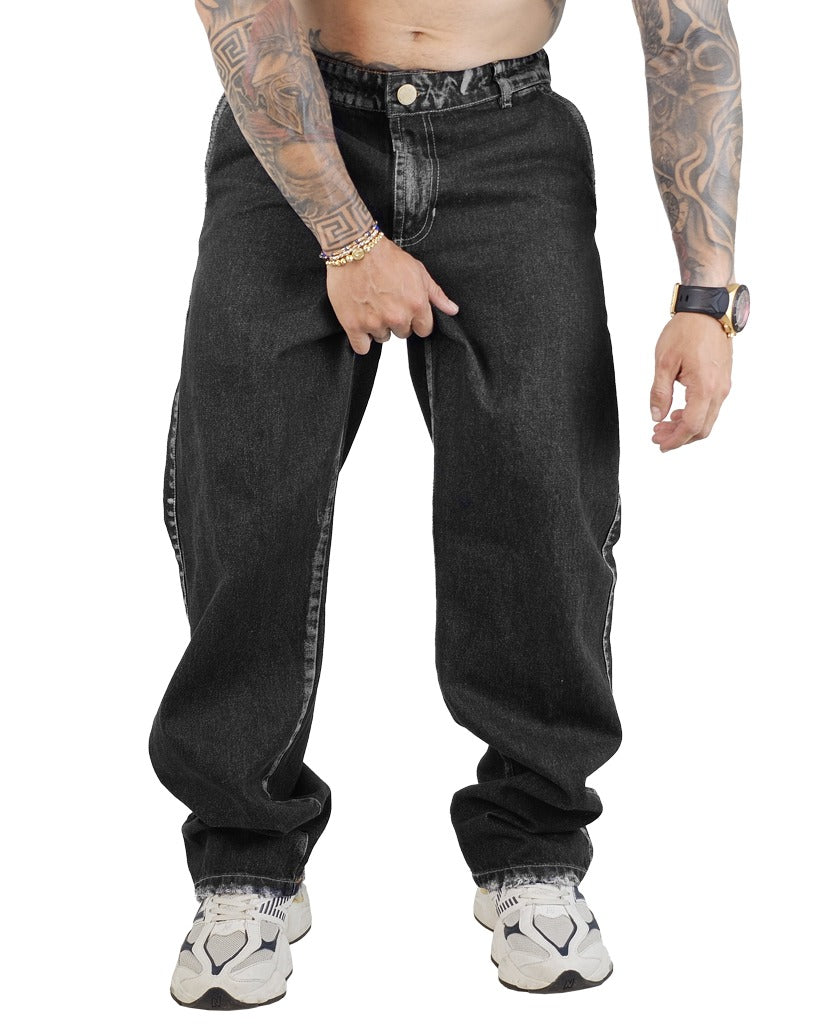 Jean Baggy Negro Clasico 0012