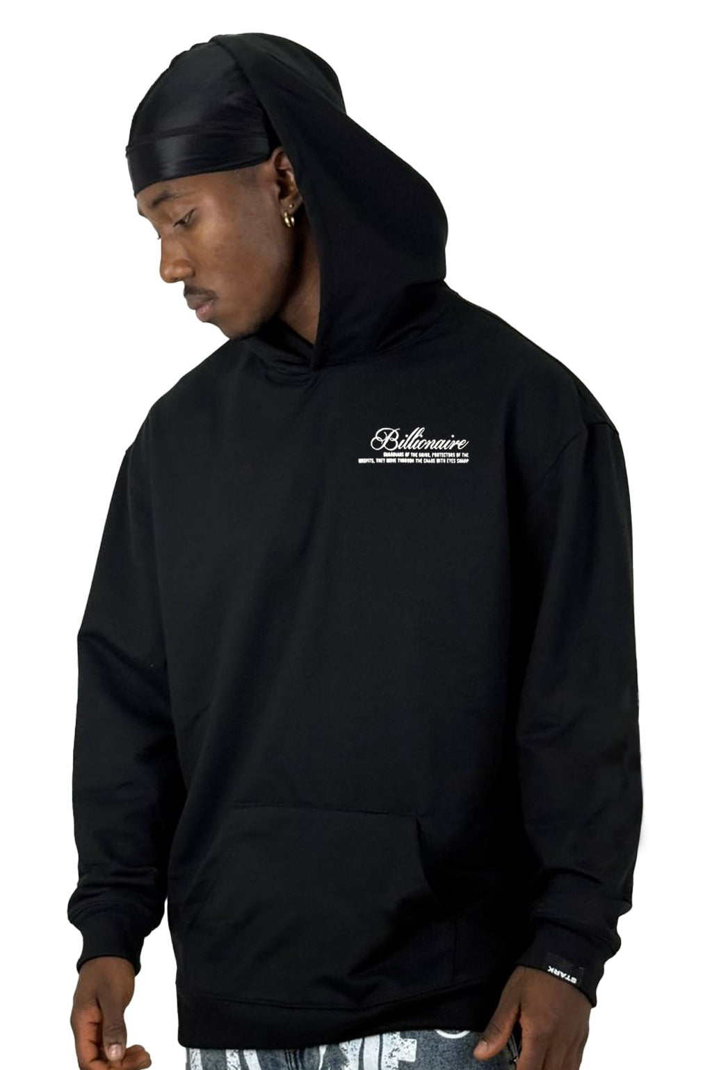 Buzo Capucha Negro Billionaire B
